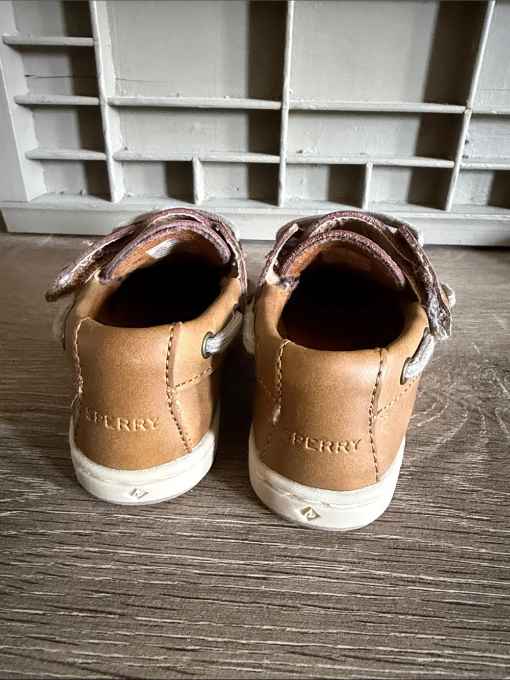 Sperry very gently